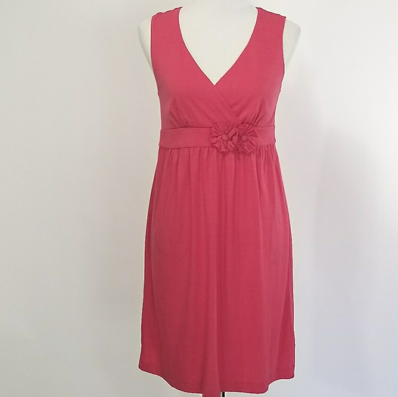 LOFT Dresses & Skirts - Loft Outlet Coral Sleeveless Dress Size Small